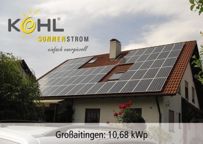 Photovoltaik in Großaitingen