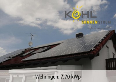 Photovoltaik in Wehringen