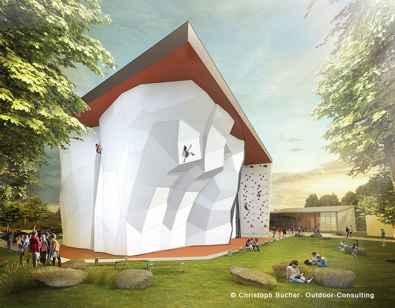 DAV in Augsburg baut neue Kletterhalle mit umweltfreundlicher Wärmepumpe