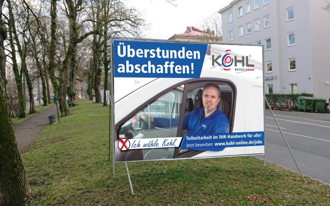 Kohl tritt zur Job-Wahl an!